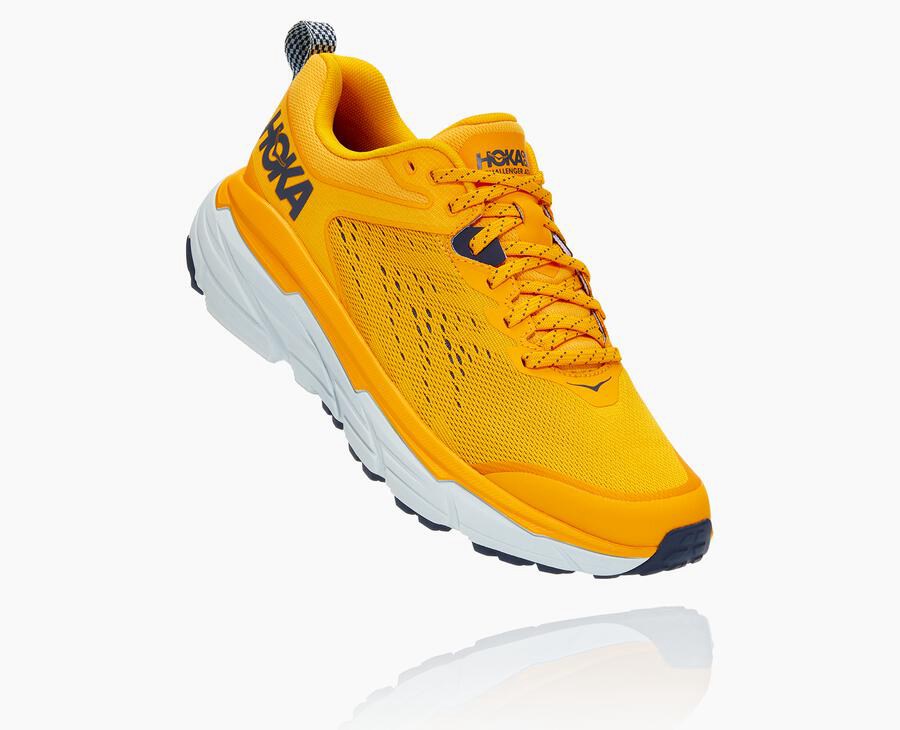 Hoka Mens Trail Shoes NZ - Hoka Challenger Atr 6 Yellow (MJE289403)